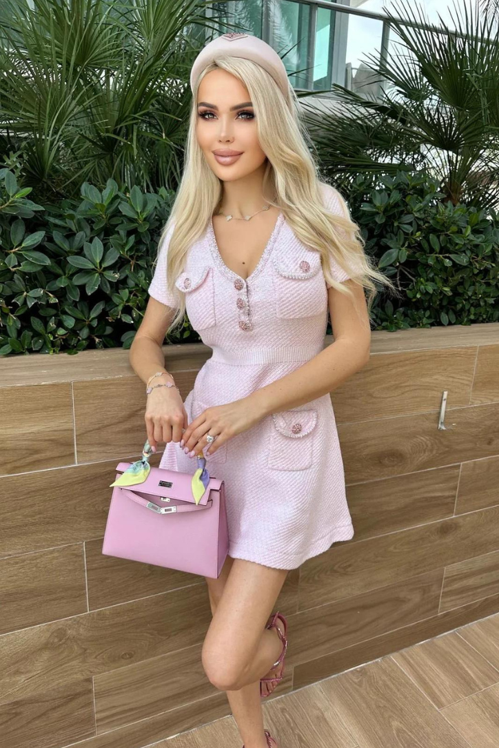 Lilith Crystal Mini Dress by SIENA - image 8