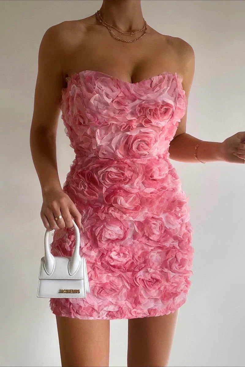 Sable Floral Mini Dress by SIENA