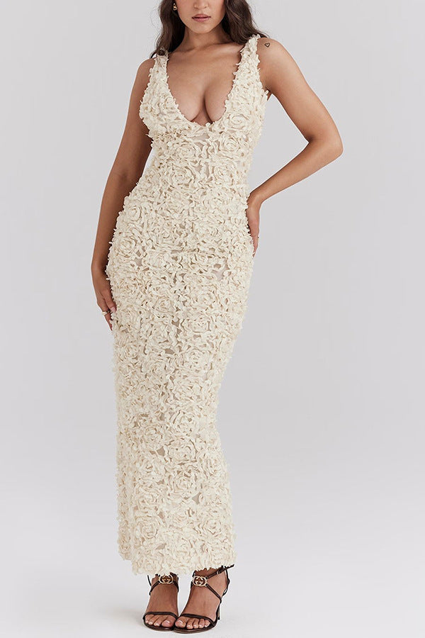 Lyra Pearl Lace Dress by SIENA - image 5