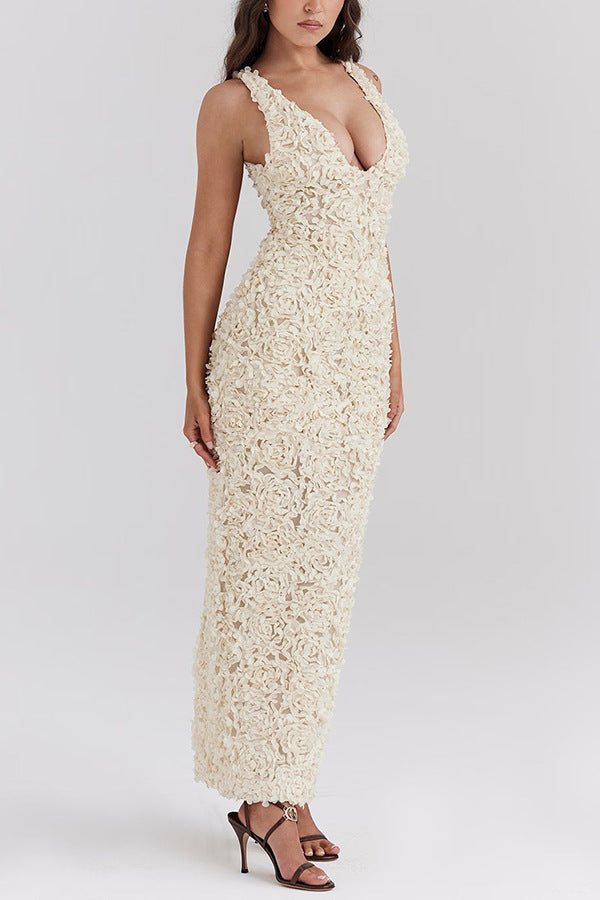 Lyra Pearl Lace Dress by SIENA - image 6