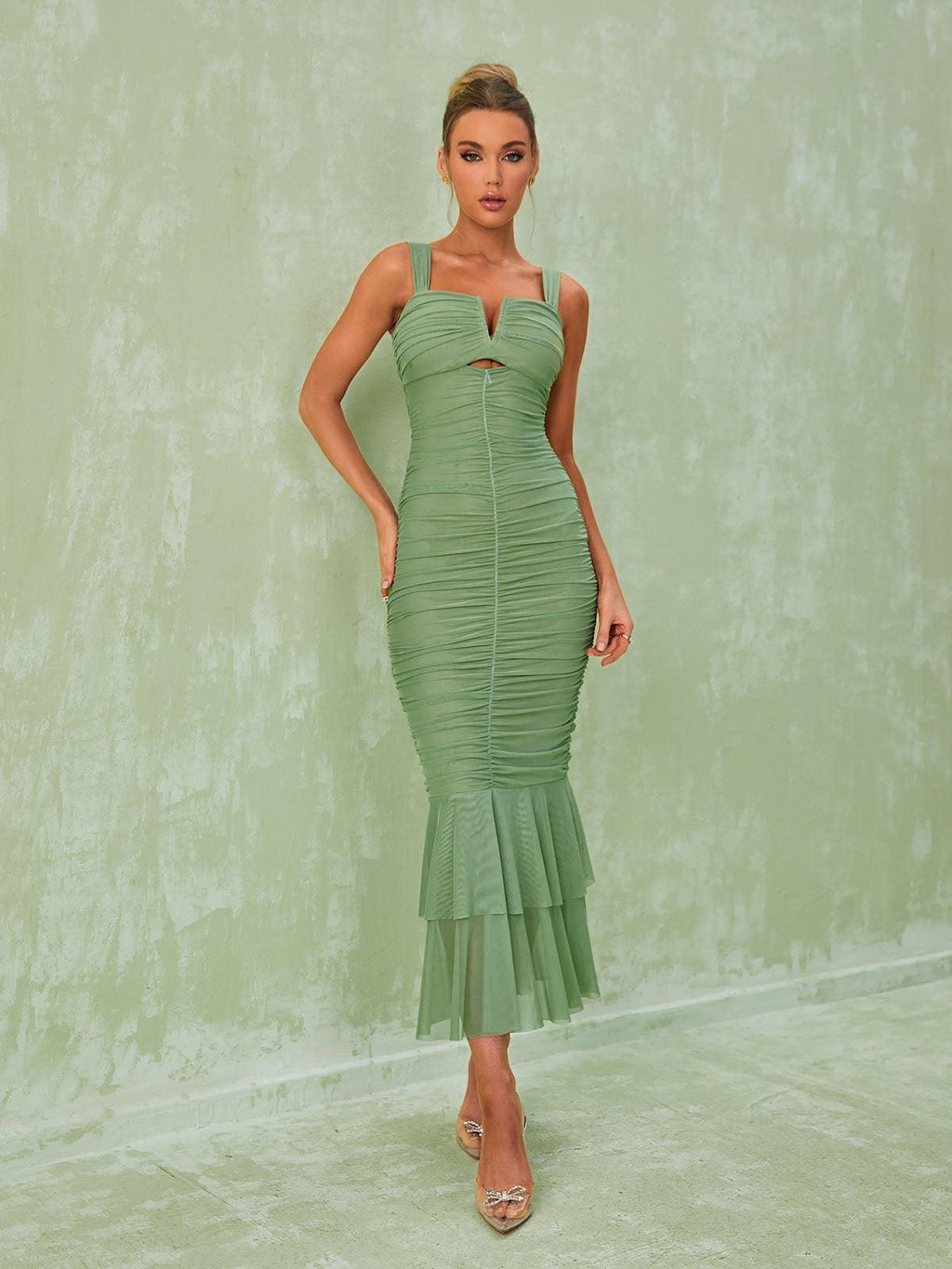Desa Mesh Midi Dress by SIENA - image 4