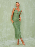 Desa Mesh Midi Dress by SIENA