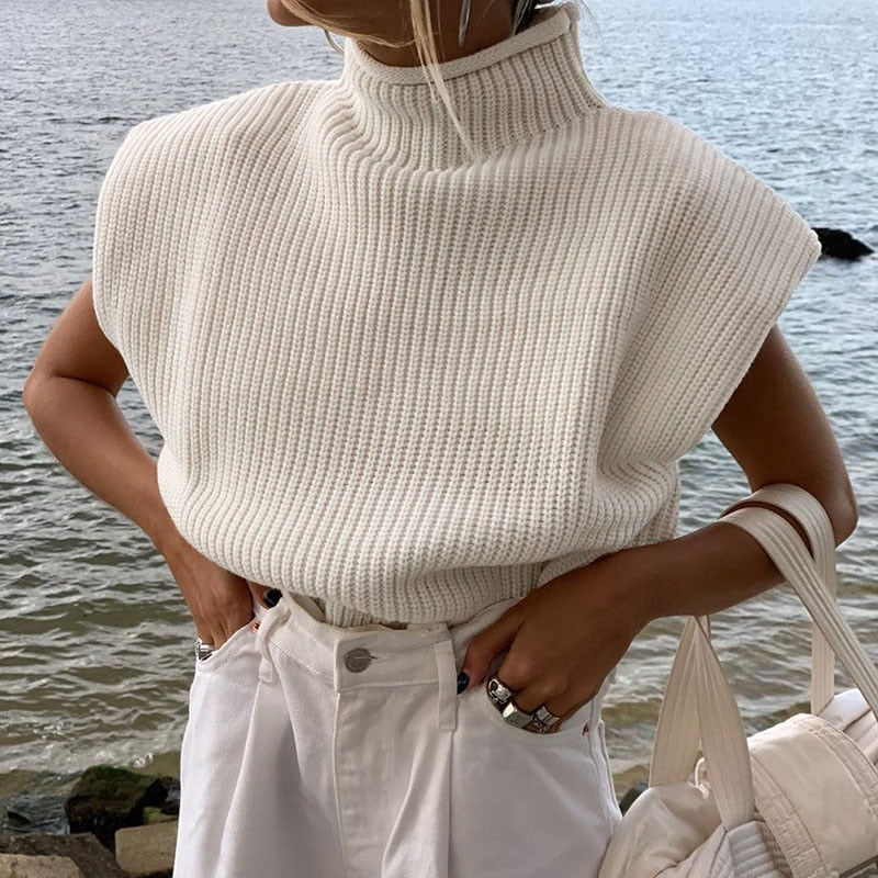 Balkc Knit Top by SIENA