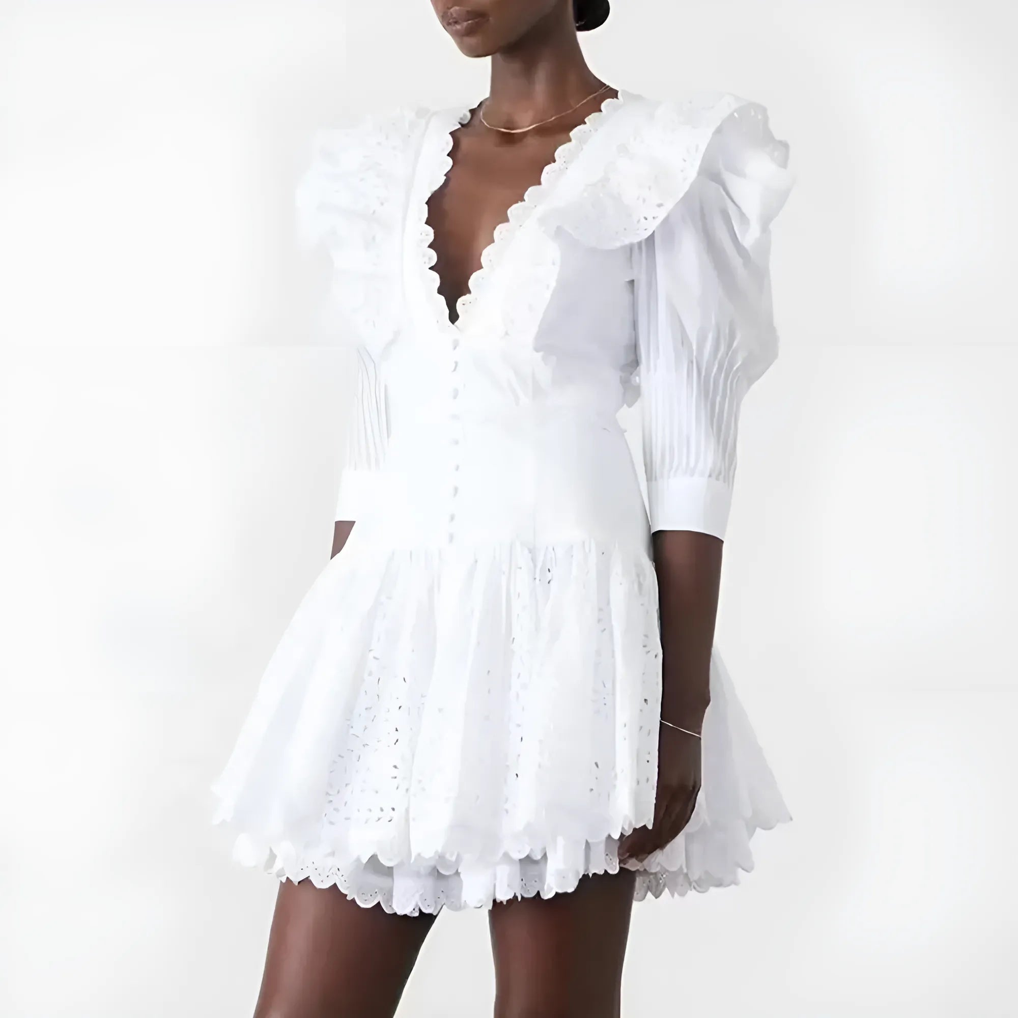 Eloise High Waist Mini Dress by SIENA - image 4