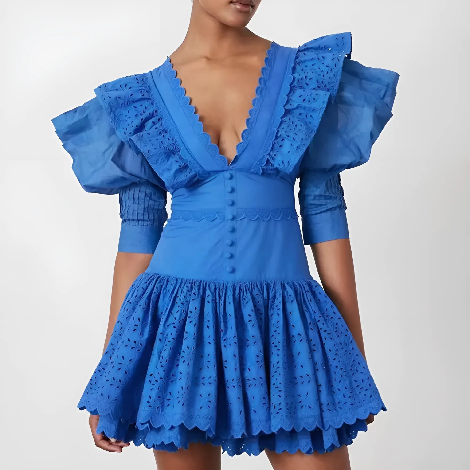 Eloise High Waist Mini Dress by SIENA - image 2