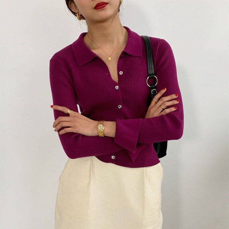 Thin Knit Cardigan by SIENA - image 10