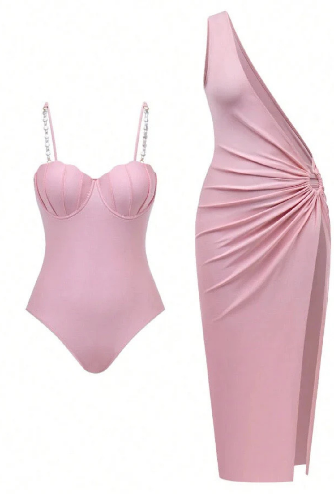 Pearl Asymmetric One-Piece Swimsuit by SIENA - image 2