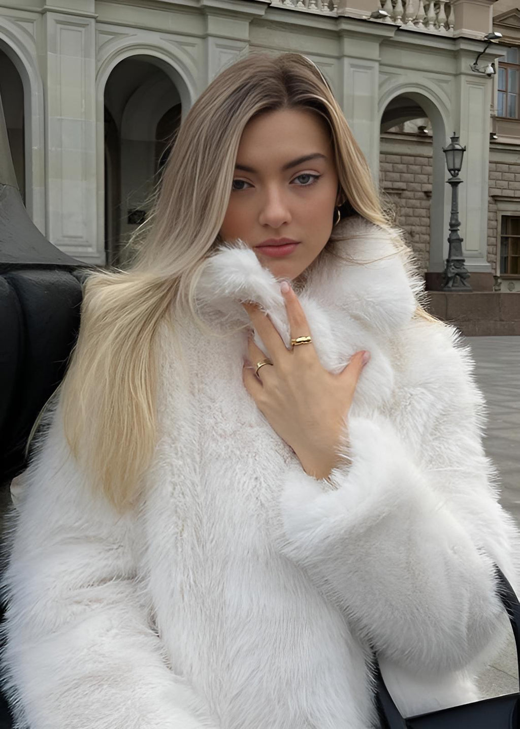 Riboas Faux Fur Jacket by SIENA - image 2