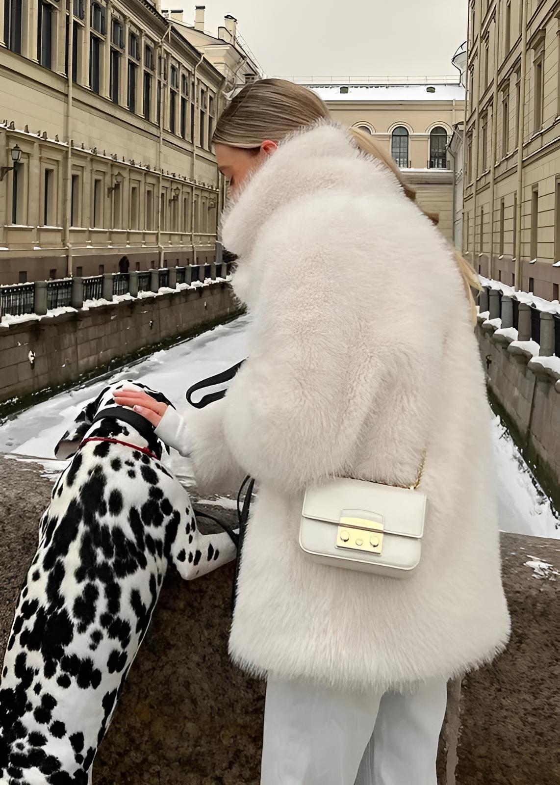 Riboas Faux Fur Jacket by SIENA - image 3