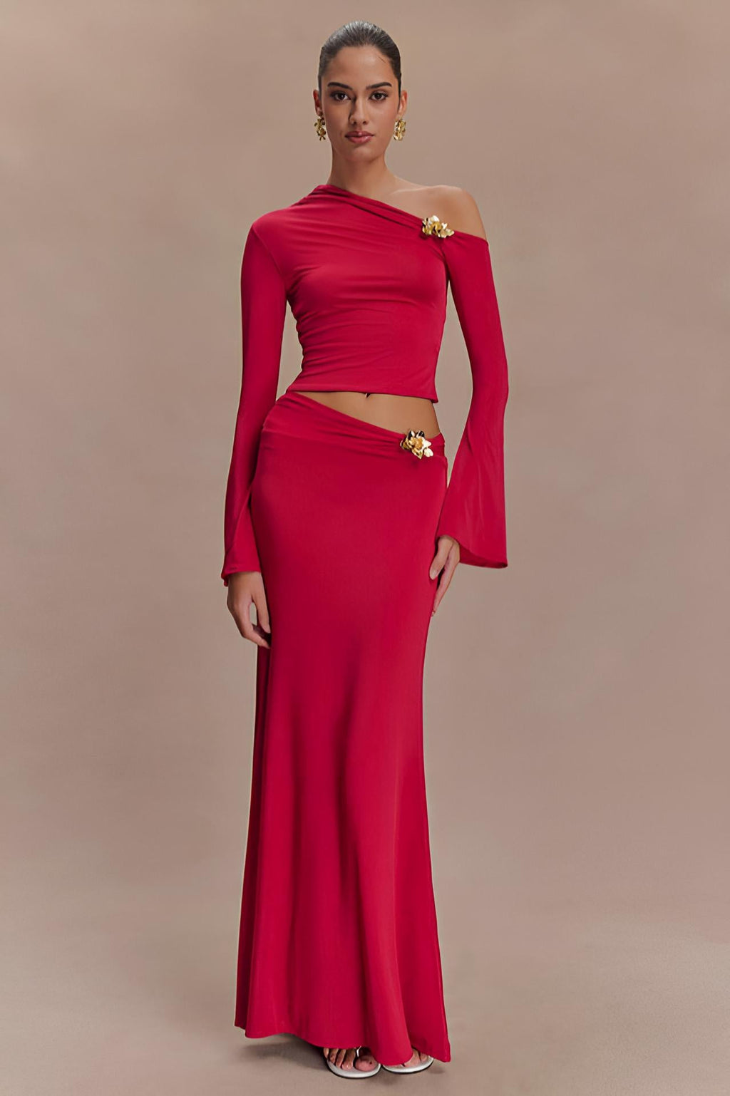 Ainsley Asymmetric Maxi Skirt Set by SIENA - image 6