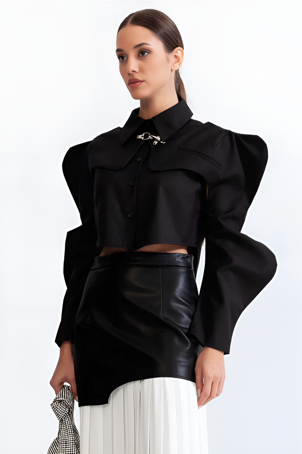Sarina Asymmetric Shirt by SIENA - image 2