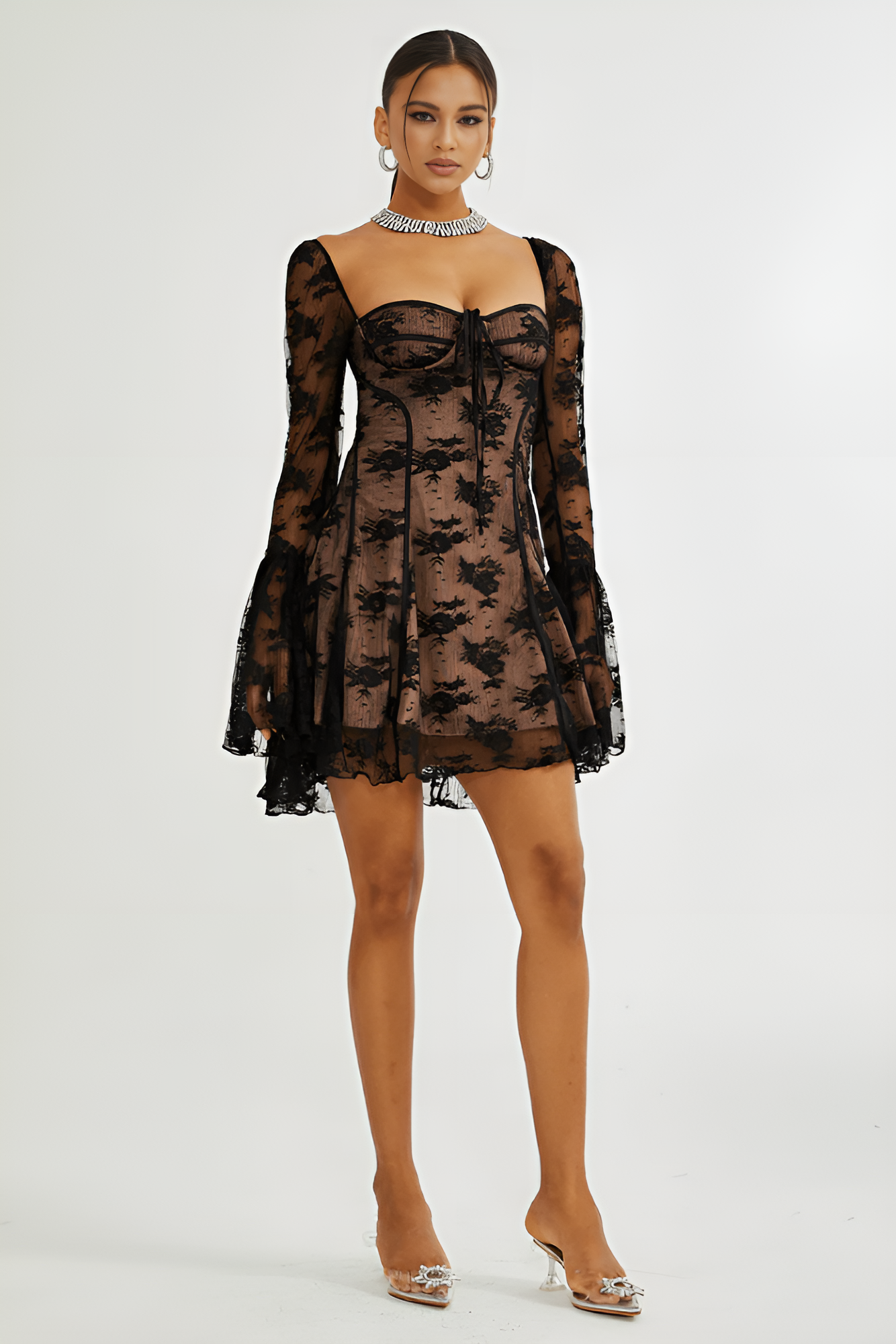 Eleanor Lace Mini Dress by SIENA - image 3
