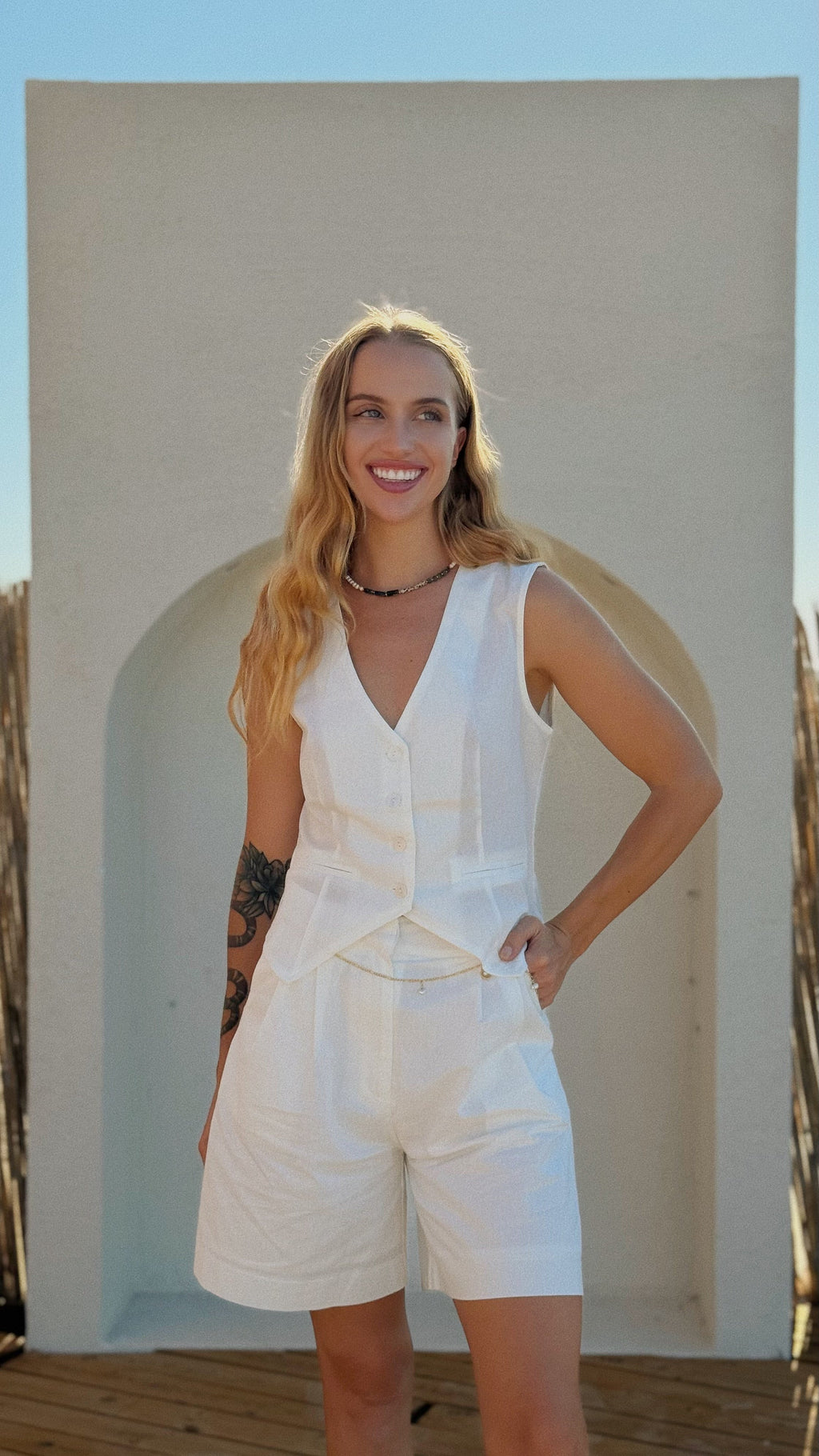 Ella Linen Matching Set by SIENA