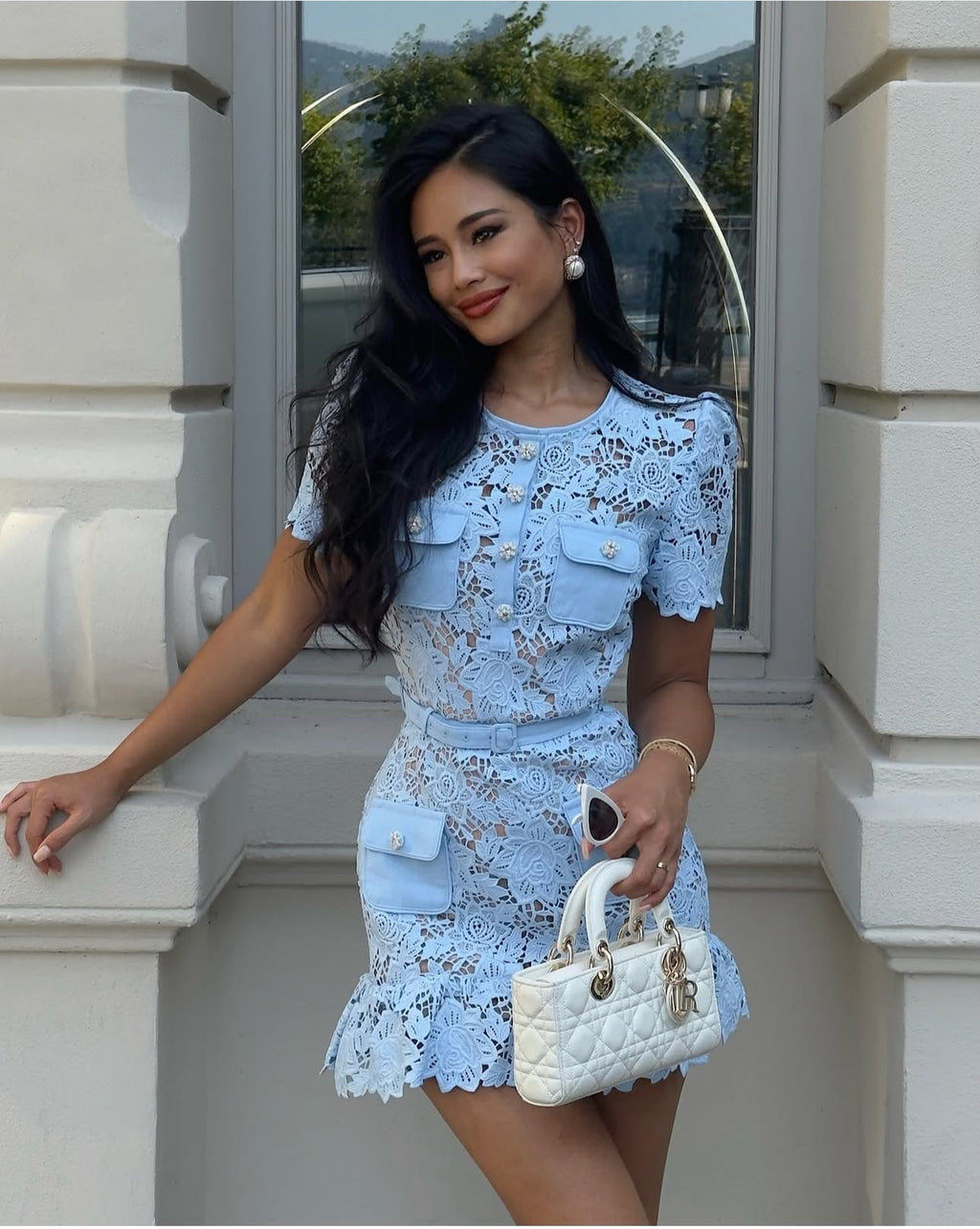 Mireya Lace Mini Dress by SIENA - image 9