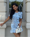 Mireya Lace Mini Dress by SIENA - image 9
