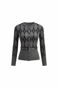 Alessi Printed Cardigan by SIENA