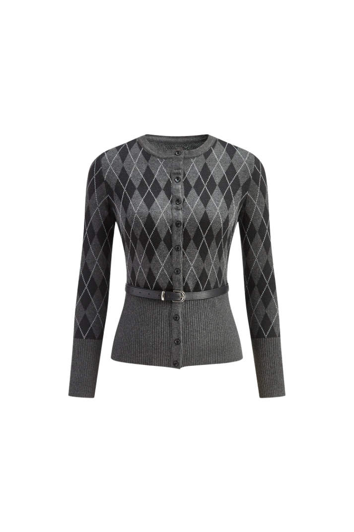 Alessi Printed Cardigan by SIENA