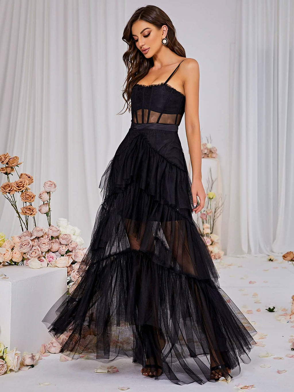 Inaya Lace Maxi Dress by SIENA