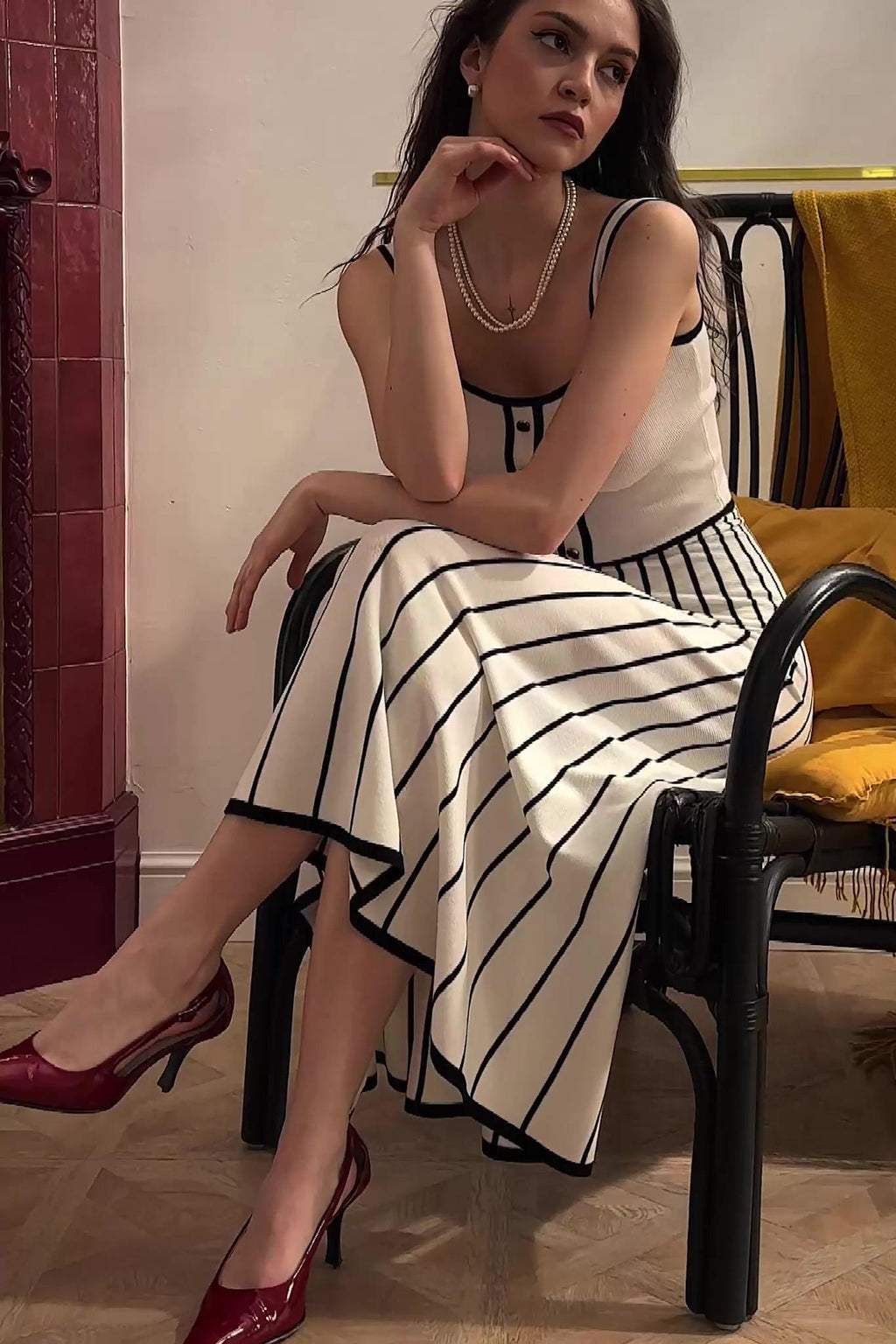 Pag Knit Midi Dress by SIENA - image 3