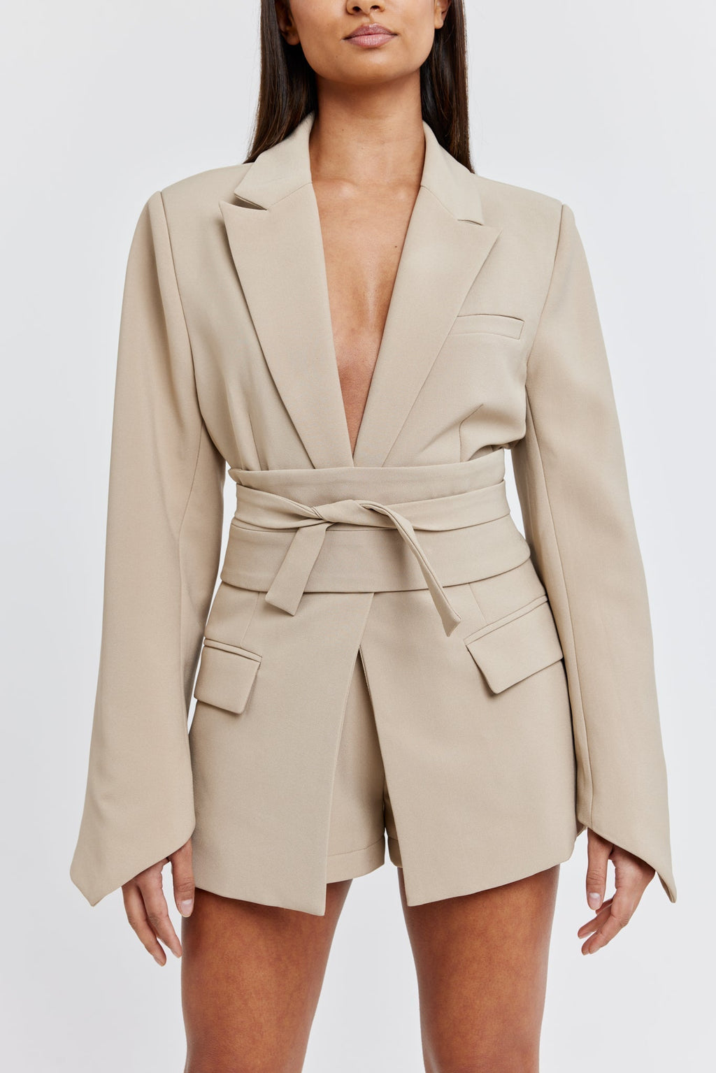 Taupe Blazer by SIENA - image 3
