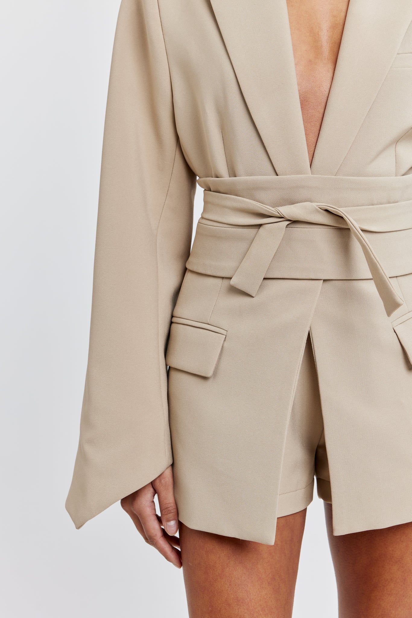 Taupe Blazer by SIENA - image 4