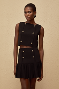 Georgia Pleated Skirt Set by SIENA