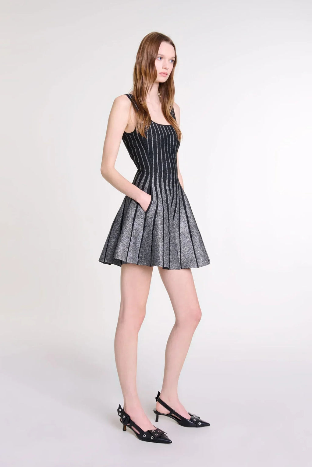 Simli Knit Mini Dress by SIENA - image 2