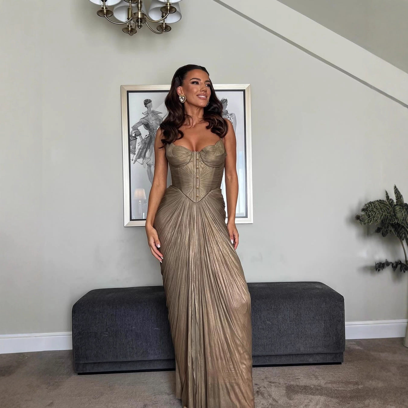 Nicoletta Corset Maxi Dress by SIENA - image 7