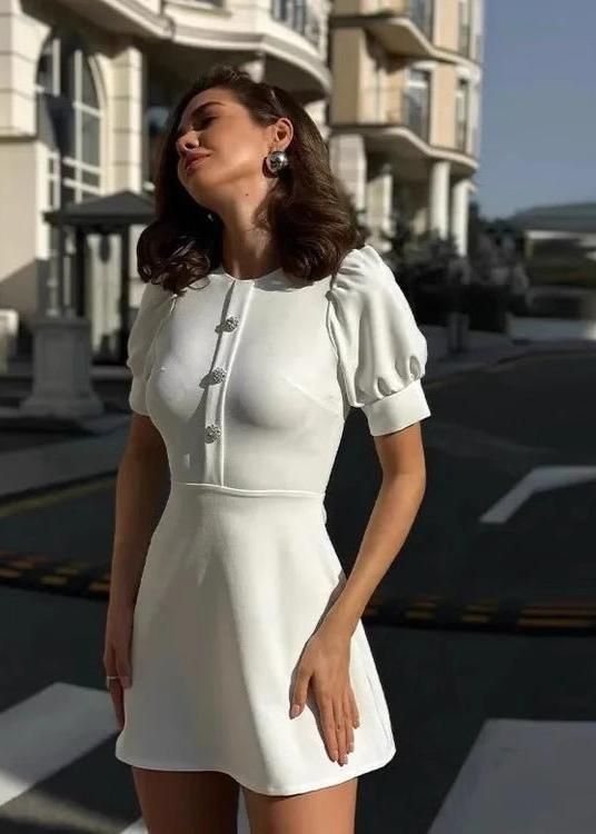 Amelie Pearl Mini Dress by SIENA - image 3