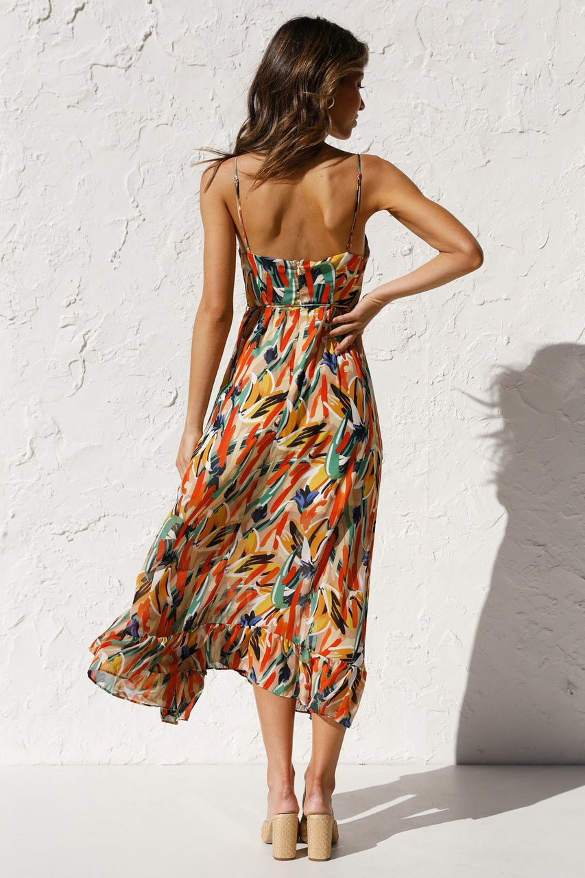 Kamelia Linen Midi Dress by SIENA - image 3