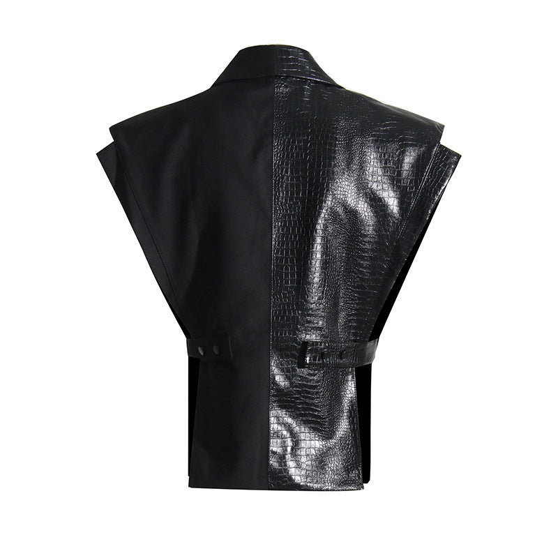 Manon Faux Leather Vest Top by SIENA - image 2