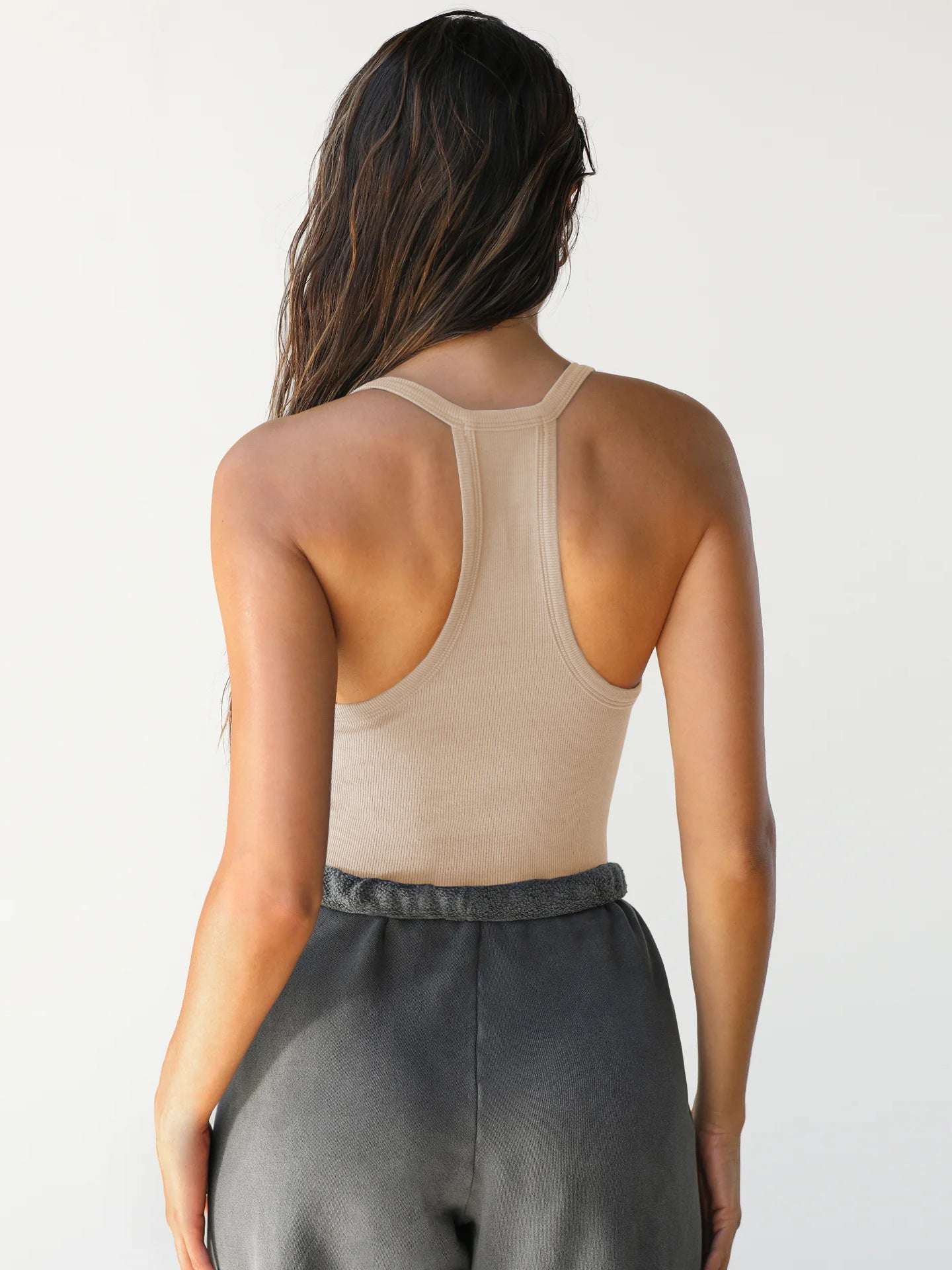 Beige Halter Shirt by SIENA - image 4