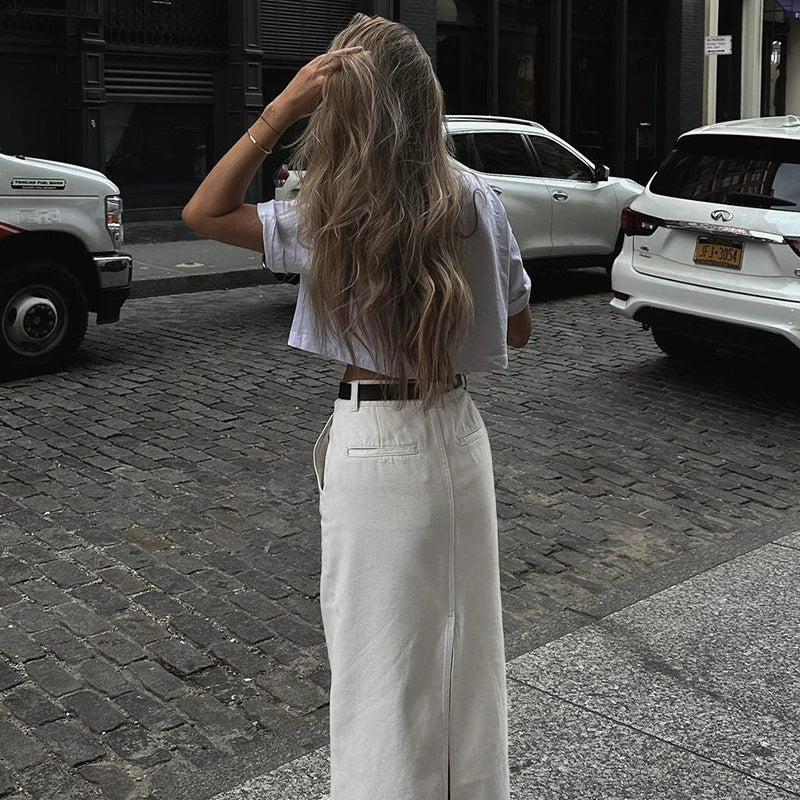Destin High Waist Maxi Skirt by SIENA - image 3