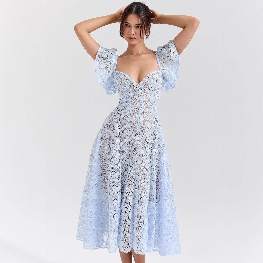Emeline Lace Mini Dress by SIENA