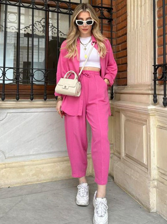 Oversize High Waist Pants Set by SIENA - image 3