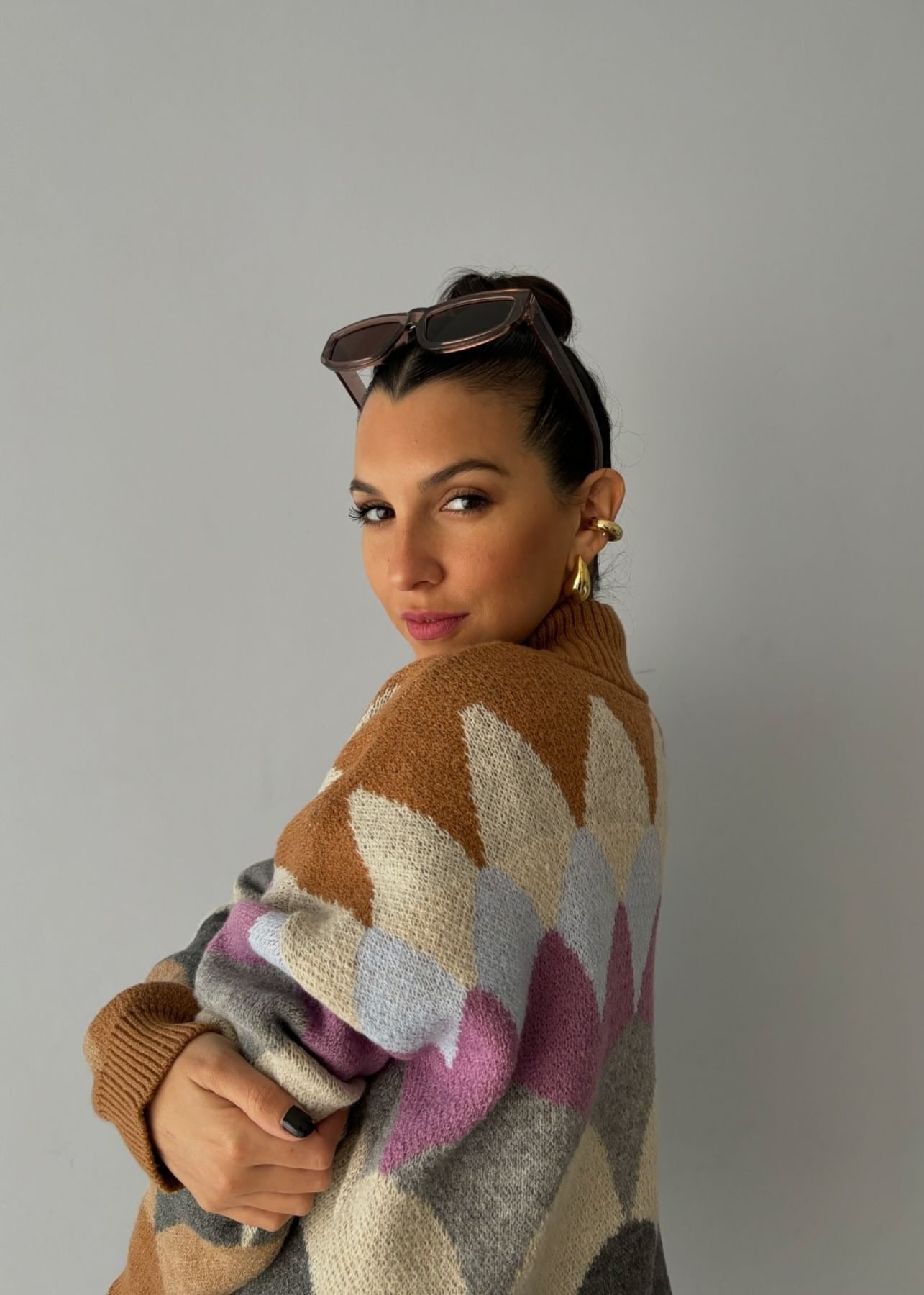Geometrik Knit Top by SIENA - image 3
