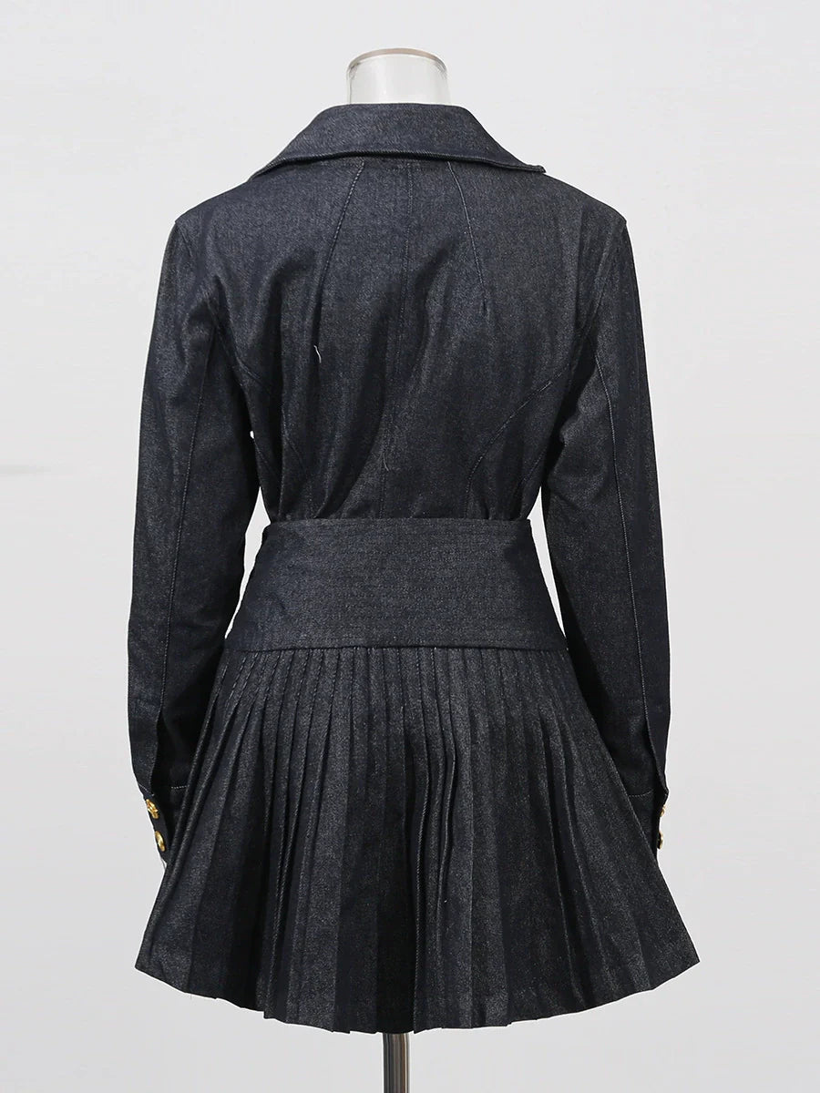 Denim Printed Skirt Set by SIENA - image 2