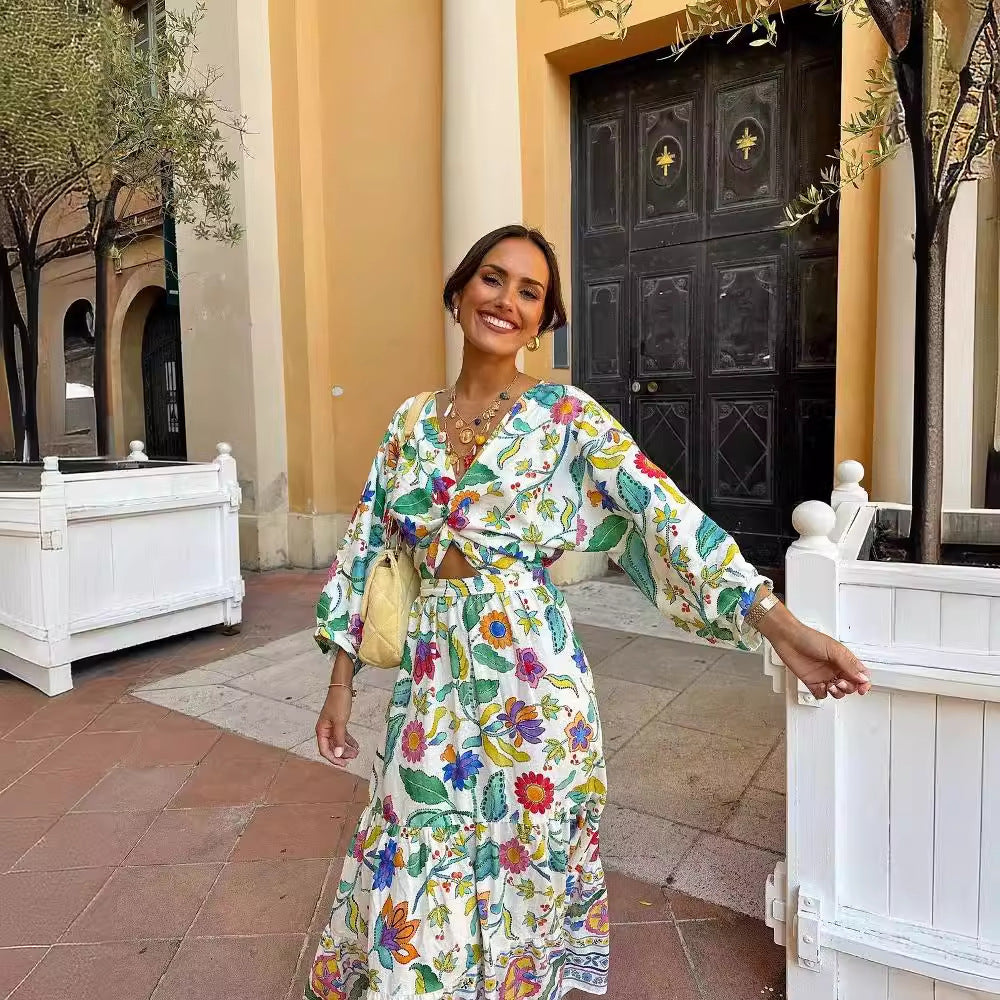 Fener Floral Midi Dress by SIENA - image 2
