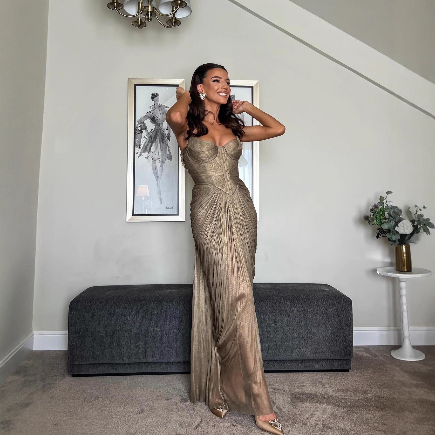 Nicoletta Corset Maxi Dress by SIENA - image 8