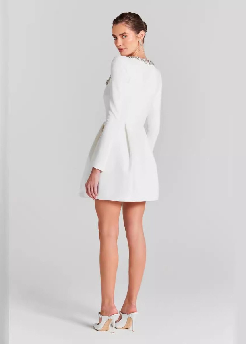 Valentine Velvet Mini Dress by SIENA - image 8