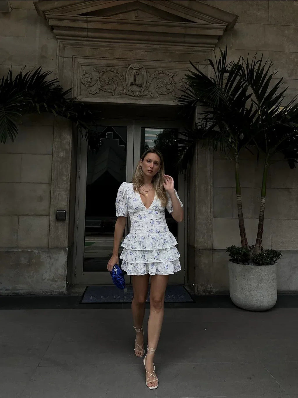 Andie Floral Mini Dress by SIENA - image 4