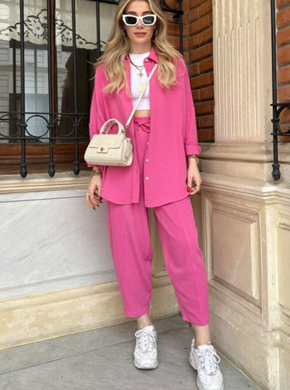 Oversize High Waist Pants Set by SIENA - image 6