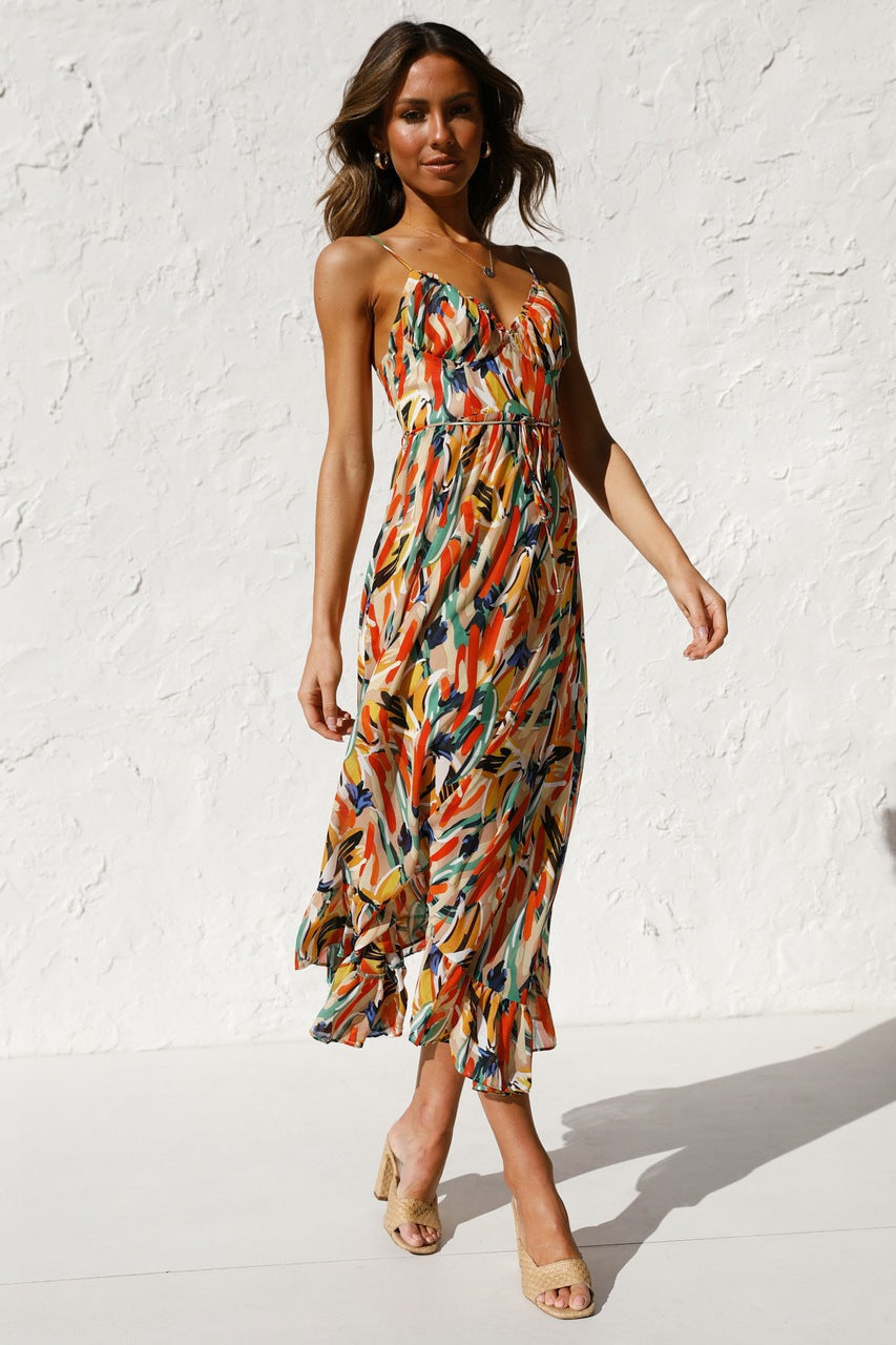 Kamelia Linen Midi Dress by SIENA - image 6