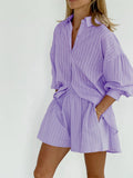 Mor Shorts Set by SIENA