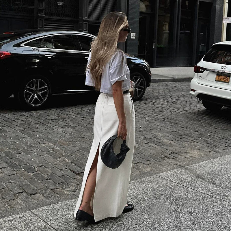 Destin High Waist Maxi Skirt by SIENA - image 5