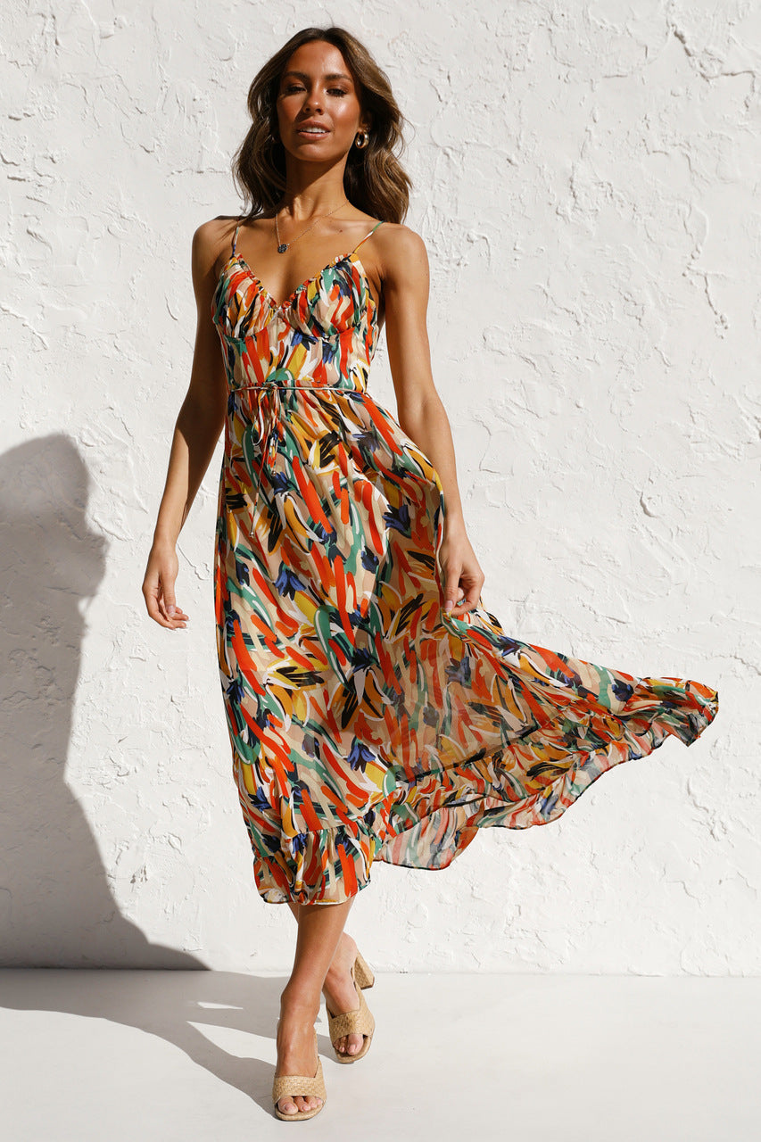 Kamelia Linen Midi Dress by SIENA - image 5