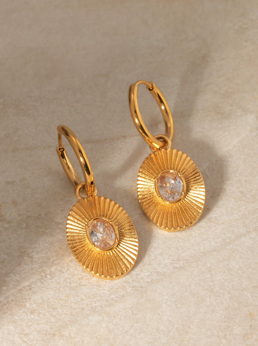 Gold Earrings by SIENA