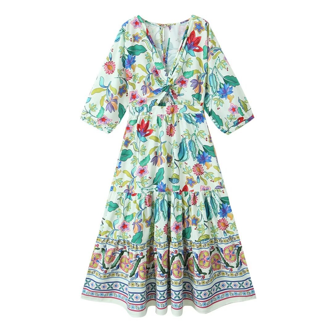 Fener Floral Midi Dress by SIENA - image 5
