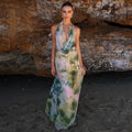 Amelie Halter Midi Dress by SIENA