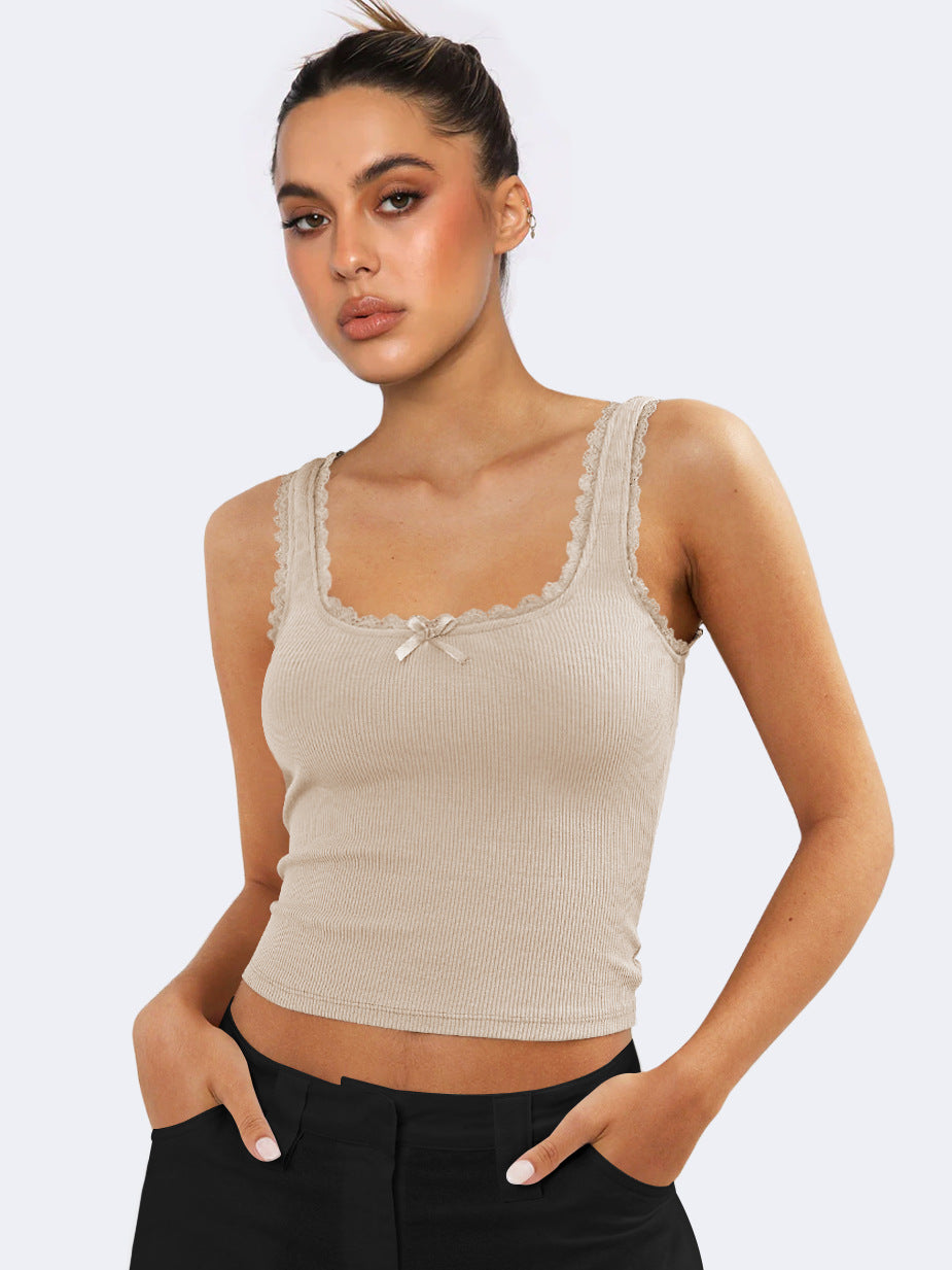 Beige Lace Shirt by SIENA